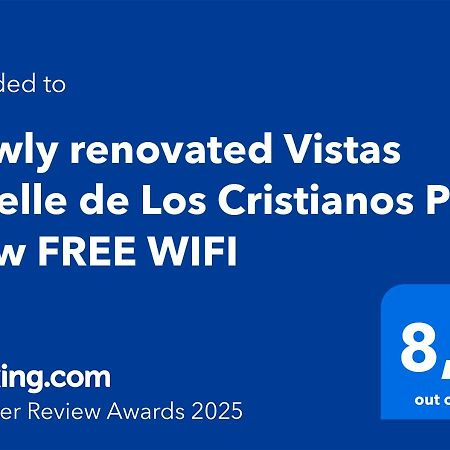 Newly Renovated Vistas Muelle De Los Cristianos Pier View Free Wifi Arona  Exterior photo