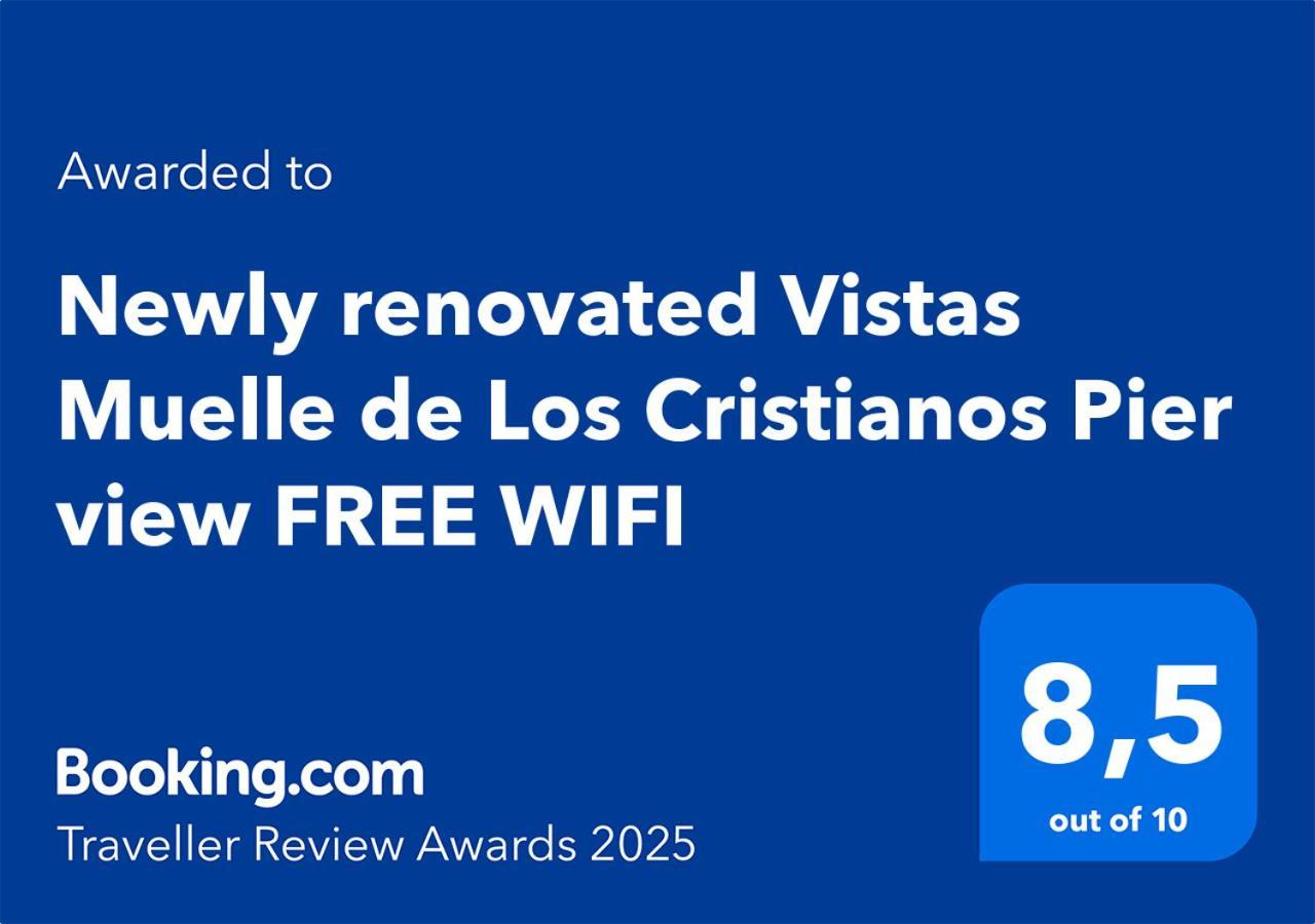 Newly Renovated Vistas Muelle De Los Cristianos Pier View Free Wifi Arona  Exterior photo